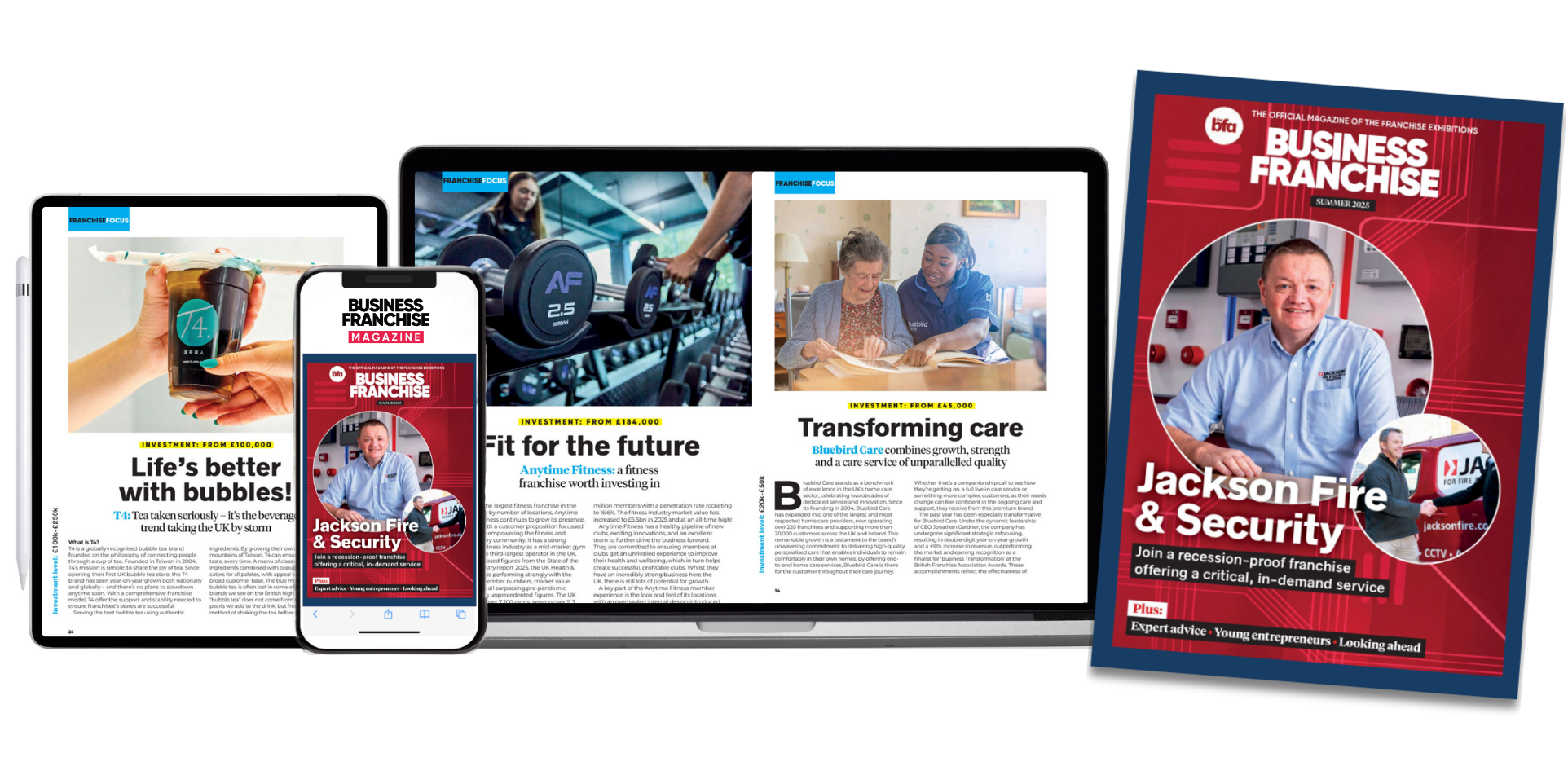 Advertise with the Business Franchise Magazine