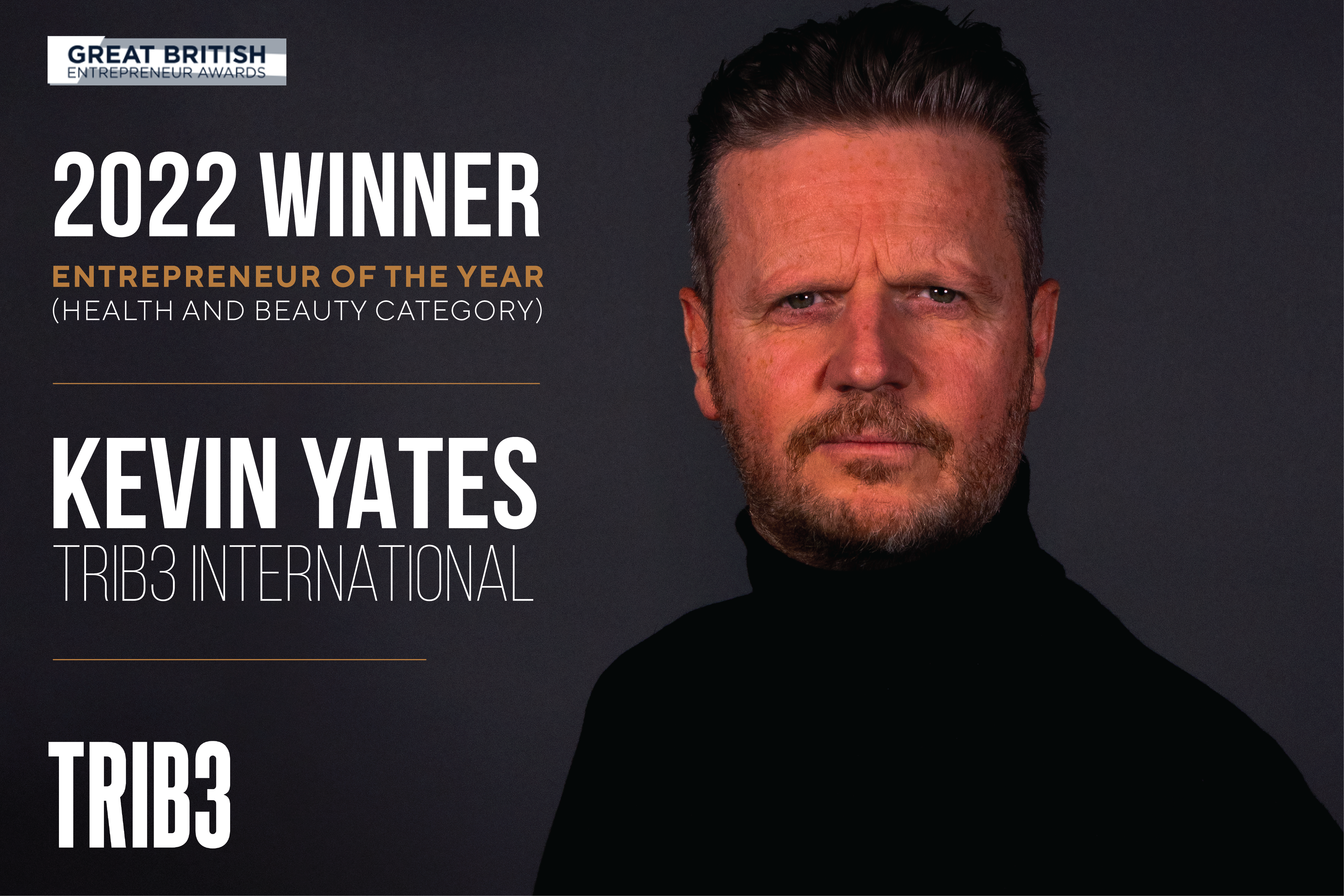 Kevin Yates, CEO of TRIB3