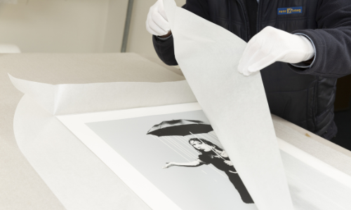 PACK & SEND specialise in handling fragile, priceless items