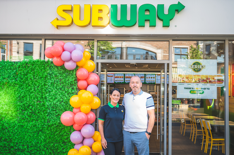 Subway 25 years - David and Lillian McClean 