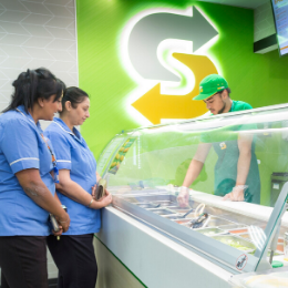Subway feeding frontline workers