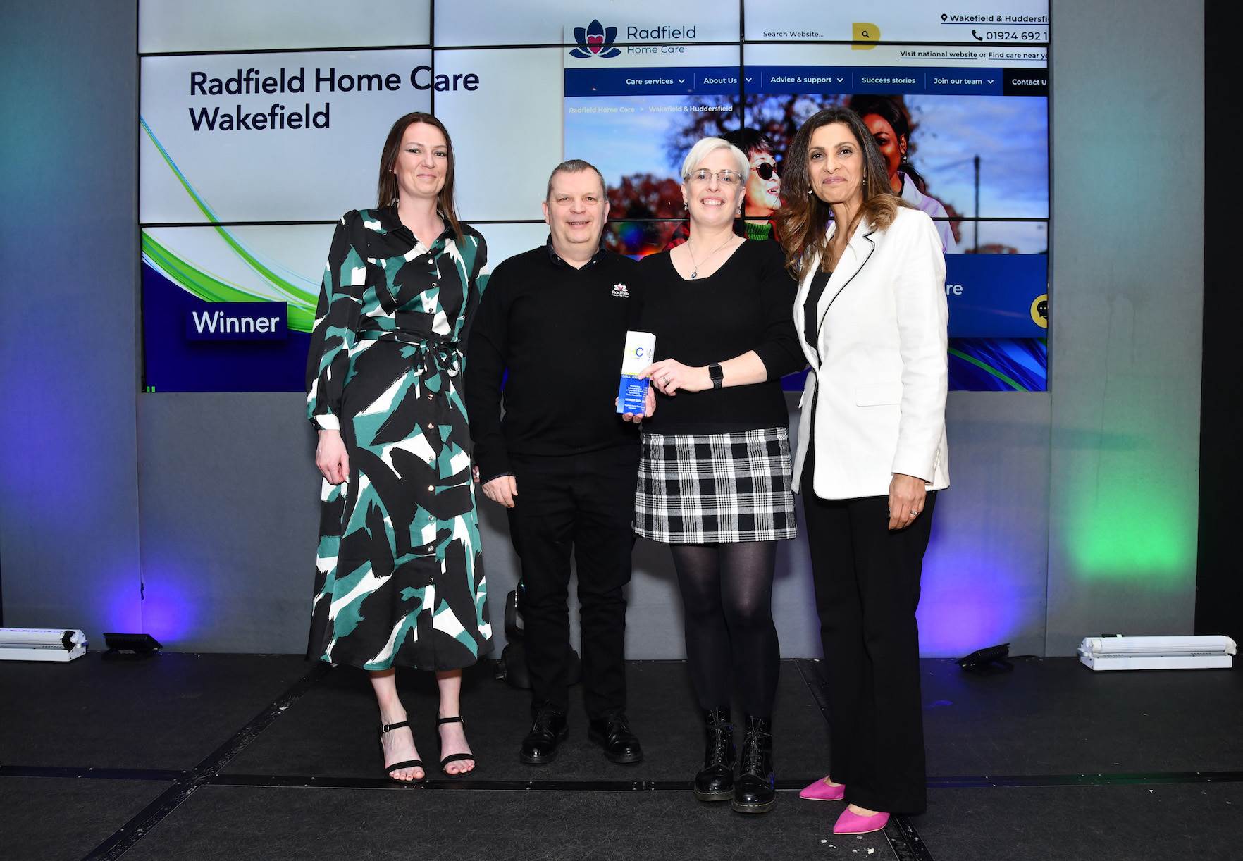 Radfield Home Care Award Winners
