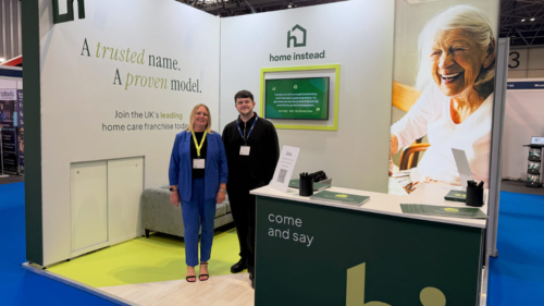 Home Instead's NFE stand