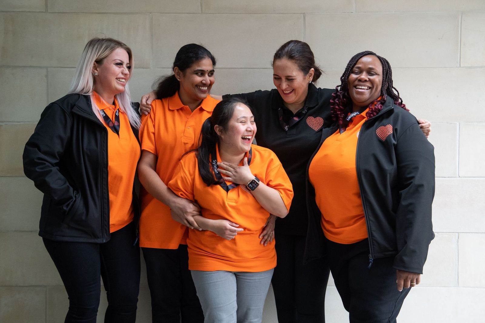 Sylvian Care workers