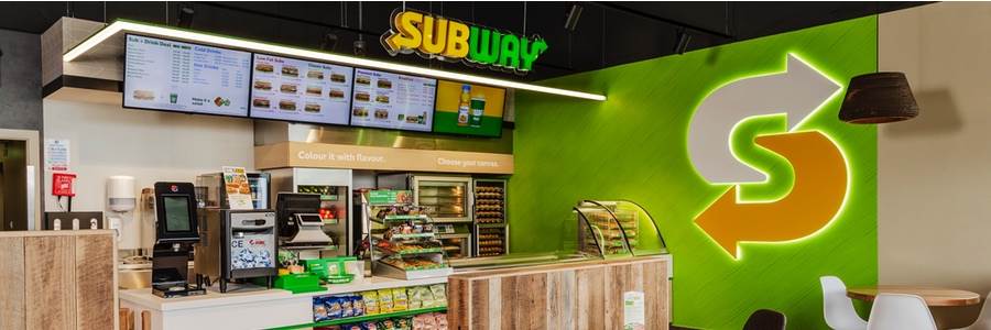 Subway restaurant